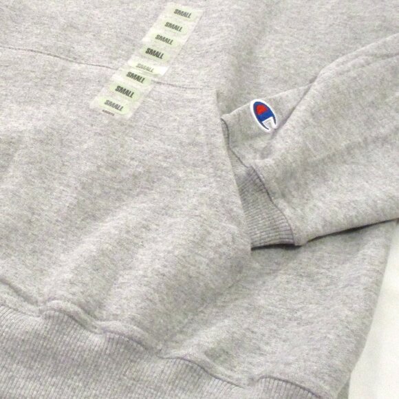 CHAMPION OXFORD GREY MENS HOODIE – SIZE SMALL – UNISEX – NWT - Picture 8 of 10